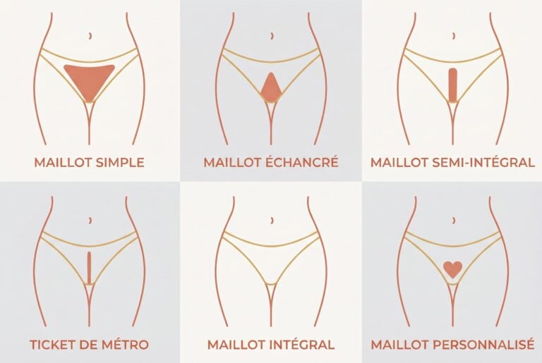 maillot épilation forme