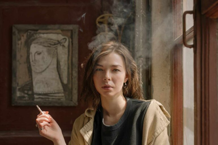 de la fumée de cigarette