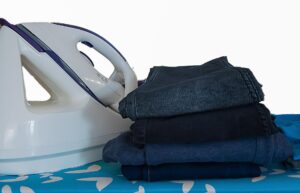 repassage de jeans