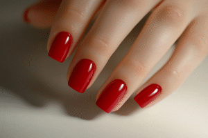 floral wedding nails