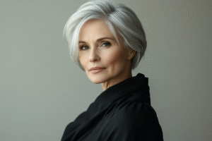 coiffures femmes 60 ans