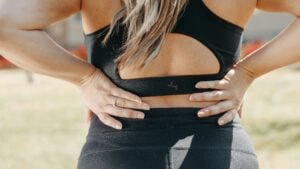 un massage du dos
