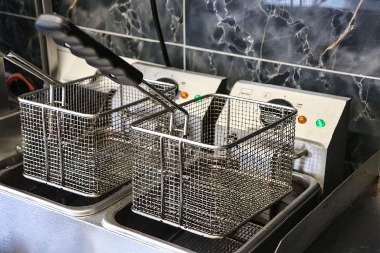 Friteuses nettoyées