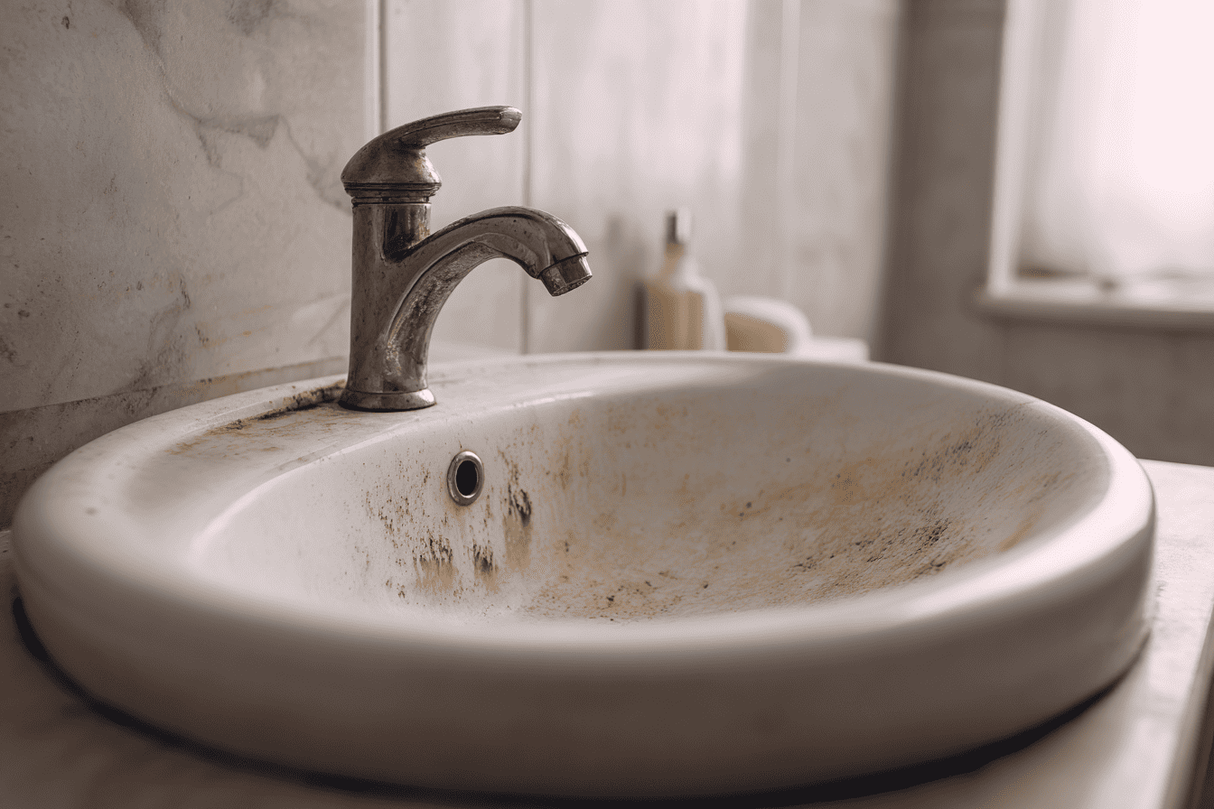 nettoyer un lavabo