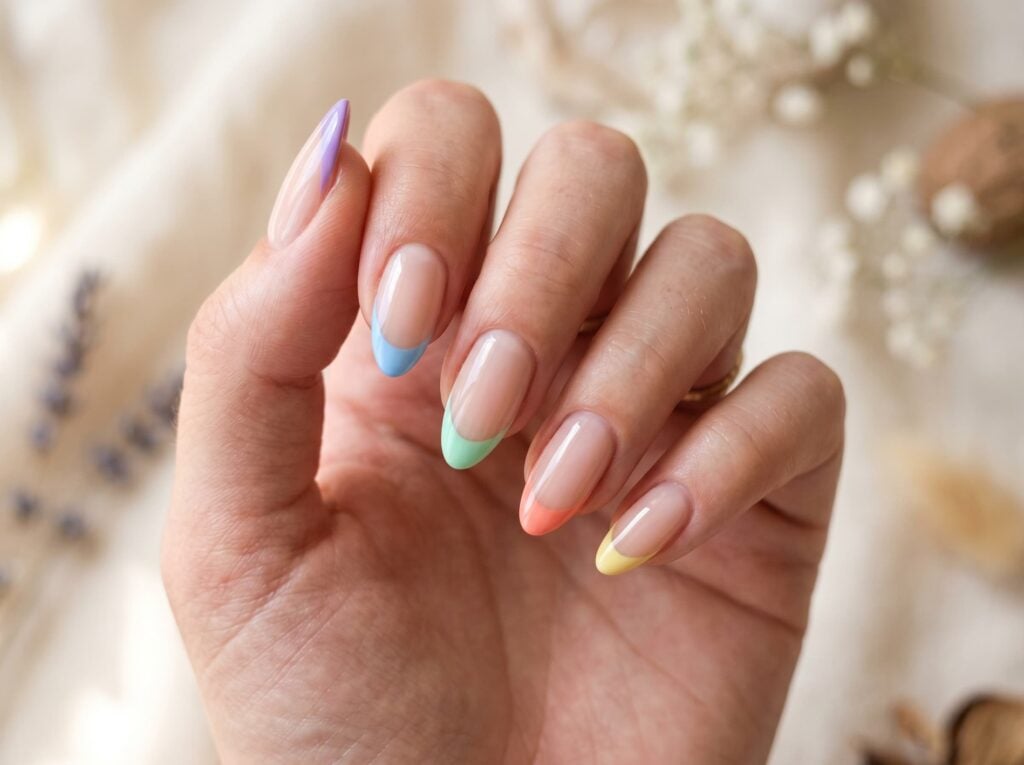 ongles été french