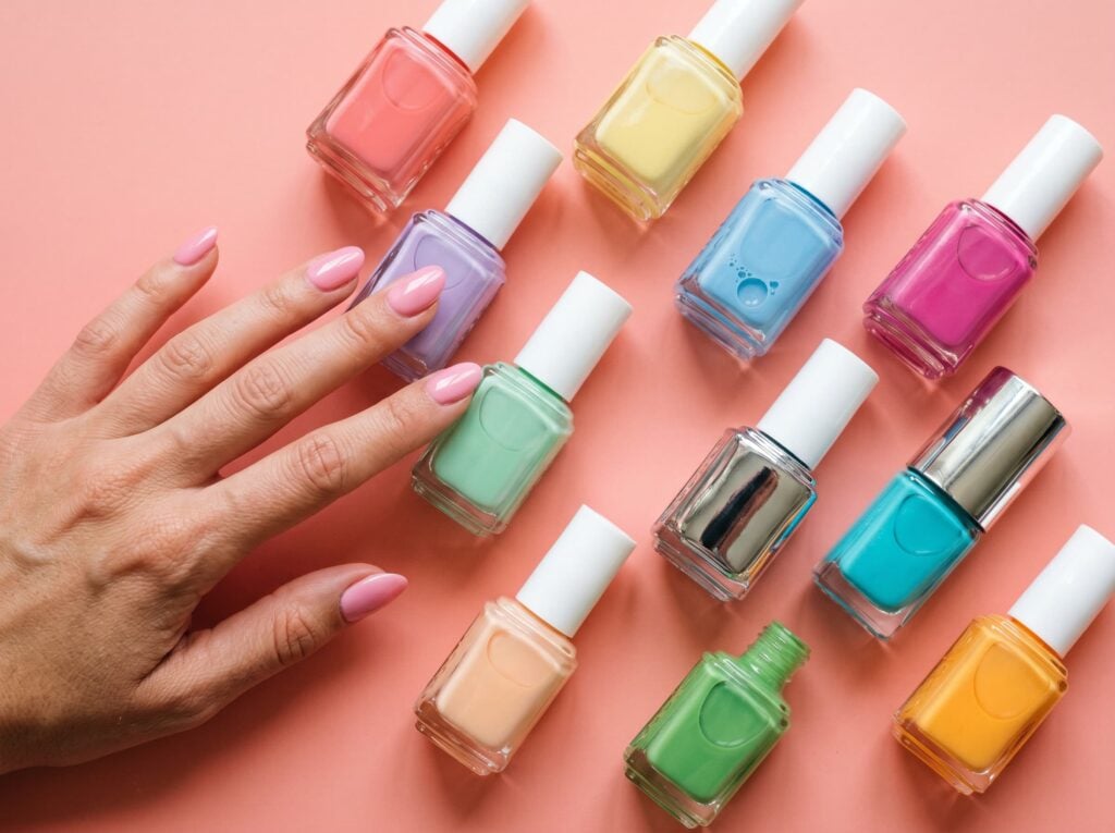 ongles été pastel